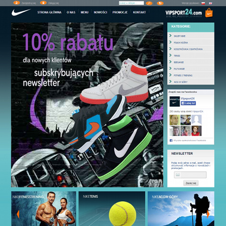 vipsport, sklep internetowy, rybnik, żory
